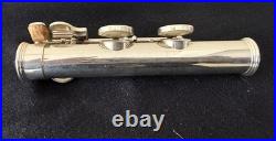 W. T. Armstrong Flute Model 80 Sterling Silver Body & Head With Case