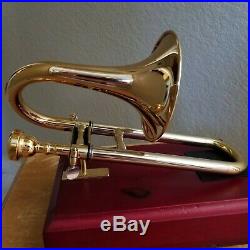 Wessex Piccolo Trombone with Case and Stand