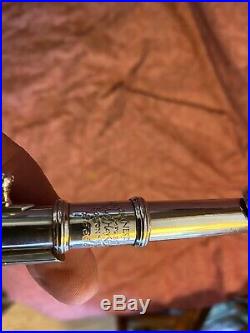 William S. Haynes Professional Handmade Sterling Silver Piccolo Nice