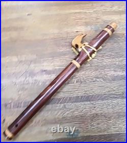 Wooden Flute 12 Native American P. W. Cedar