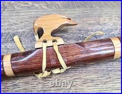 Wooden Flute 12 Native American P. W. Cedar