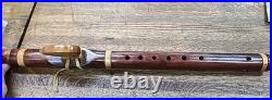 Wooden Flute 12 Native American P. W. Cedar
