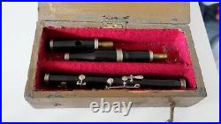 Wooden flute flageolet piccolo fife vintage