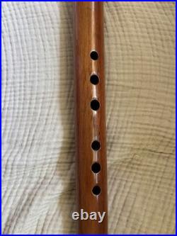 Woodsounds Low D Native American Style Flute Mahogany 31 Handcrafted