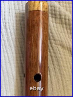 Woodsounds Low D Native American Style Flute Mahogany 31 Handcrafted