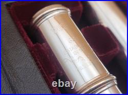 YAMAHA 684H FLUTE OVERHAULED Demo video YFL-684 Silver 925 Mint Condition