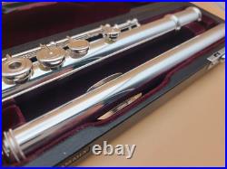YAMAHA 684H FLUTE OVERHAULED Demo video YFL-684 Silver 925 Mint Condition