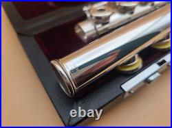 YAMAHA 684H FLUTE OVERHAULED Demo video YFL-684 Silver 925 Mint Condition