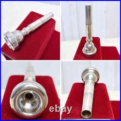 YAMAHA Custom YTR-9830 Piccolo Trumpet Bb/A Silver Plated Used Japan #726