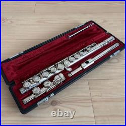 YAMAHA Flute YFL211S Silver Body with Case Cleaning Rod For Concert Use