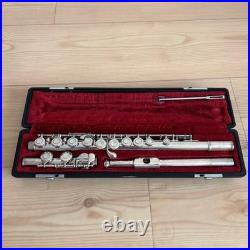 YAMAHA Flute YFL211S Silver Body with Case Cleaning Rod For Concert Use