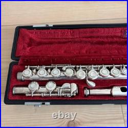 YAMAHA Flute YFL211S Silver Body with Case Cleaning Rod For Concert Use