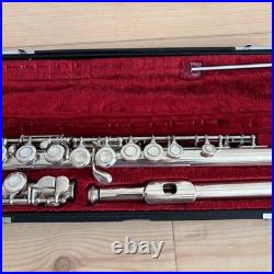YAMAHA Flute YFL211S Silver Body with Case Cleaning Rod For Concert Use