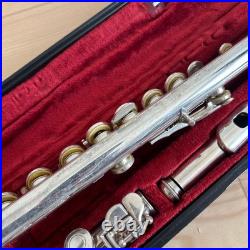 YAMAHA Flute YFL211S Silver Body with Case Cleaning Rod For Concert Use