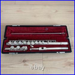 YAMAHA Flute YFL211S Silver Body with Case Cleaning Rod For Concert Use