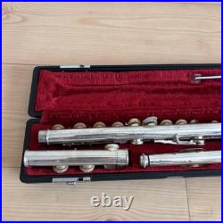 YAMAHA Flute YFL211S Silver Body with Case Cleaning Rod For Concert Use