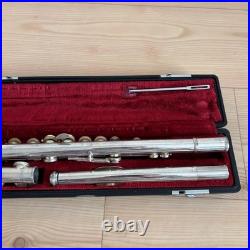 YAMAHA Flute YFL211S Silver Body with Case Cleaning Rod For Concert Use