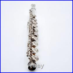YAMAHA Flute YFL-211S Silver Plating with Hard Case Used Good Condition Working