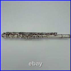 YAMAHA Flute YFL-211S Silver Plating with Hard Case Used from JAPAN