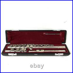 YAMAHA Flute YFL-221 Nickel Silver Musical instrument with Hard case Tested Jp