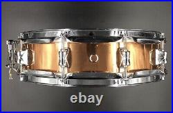 YAMAHA Japan SD6103 14 x 3.5 Seamless Copper Piccolo Snare Drum OL (1998)