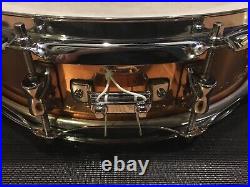YAMAHA Japan SD6103 14 x 3.5 Seamless Copper Piccolo Snare Drum OX (1998)