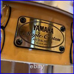 YAMAHA Maple Custom Piccolo Snare Drum 14×4 Made in Japan