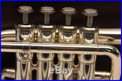 YAMAHA PRO YTR6810S Piccolo TRUMPET YTR 6810 SIlver Professional EXCELLENT