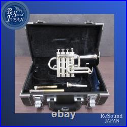 YAMAHA Piccolo Trumpet YTR-6810S withHard Case, Leadpipe, Mouthpiece #998706 USED