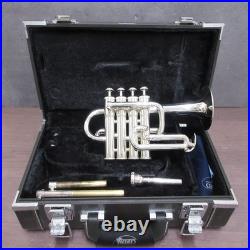 YAMAHA Piccolo Trumpet YTR-6810S withHard Case, Leadpipe, Mouthpiece #998706 USED