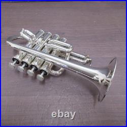 YAMAHA Piccolo Trumpet YTR-6810S withHard Case, Leadpipe, Mouthpiece #998706 USED