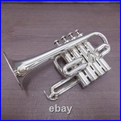 YAMAHA Piccolo Trumpet YTR-6810S withHard Case, Leadpipe, Mouthpiece #998706 USED