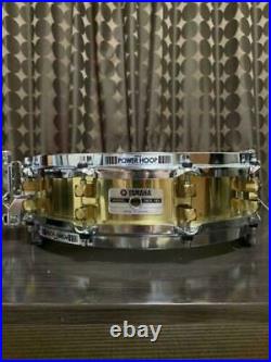 YAMAHA SD935BS Brass Piccolo Snare Drum 14x3.5 10-Tension Made in Japan