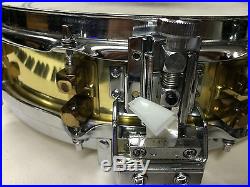 YAMAHA SD 493 PICCOLO BRONZE SNARE 14x3 1/2 with Anvil fiber case VINTAGE