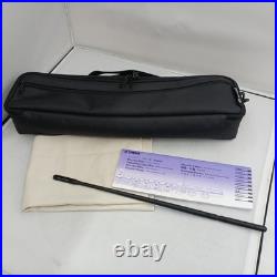 YAMAHA YFL312 Flute with E-mechanism, Hard Case & Bag, Used
