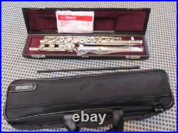 YAMAHA YFL462 OPEN HOLE FLUTE (B FOOT) GORGEOUS- prepped by Yamaha Dlr +WTY