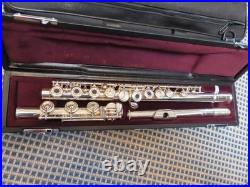 YAMAHA YFL462 OPEN HOLE FLUTE (B FOOT) GORGEOUS- prepped by Yamaha Dlr +WTY