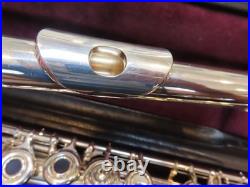 YAMAHA YFL462 OPEN HOLE FLUTE (B FOOT) GORGEOUS- prepped by Yamaha Dlr +WTY