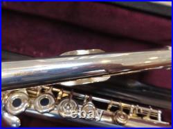 YAMAHA YFL462 OPEN HOLE FLUTE (B FOOT) GORGEOUS- prepped by Yamaha Dlr +WTY
