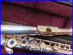YAMAHA YFL462 OPEN HOLE FLUTE (B FOOT) GORGEOUS- prepped by Yamaha Dlr +WTY