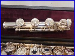 YAMAHA YFL462 OPEN HOLE FLUTE (B FOOT) GORGEOUS- prepped by Yamaha Dlr +WTY