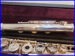 YAMAHA YFL462 OPEN HOLE FLUTE (B FOOT) GORGEOUS- prepped by Yamaha Dlr +WTY