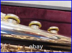 YAMAHA YFL462 OPEN HOLE FLUTE (B FOOT) GORGEOUS- prepped by Yamaha Dlr +WTY