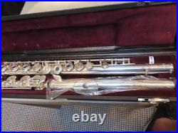 YAMAHA YFL462 OPEN HOLE FLUTE (B FOOT) GORGEOUS- prepped by Yamaha Dlr +WTY