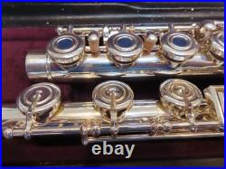 YAMAHA YFL462 OPEN HOLE FLUTE (B FOOT) GORGEOUS- prepped by Yamaha Dlr +WTY