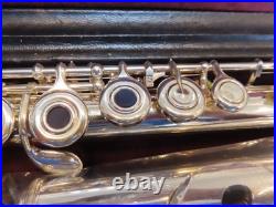 YAMAHA YFL462 OPEN HOLE FLUTE (B FOOT) GORGEOUS- prepped by Yamaha Dlr +WTY