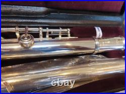 YAMAHA YFL462 OPEN HOLE FLUTE (B FOOT) GORGEOUS- prepped by Yamaha Dlr +WTY