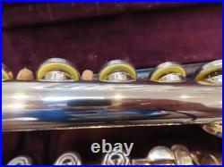 YAMAHA YFL462 OPEN HOLE FLUTE (B FOOT) GORGEOUS- prepped by Yamaha Dlr +WTY