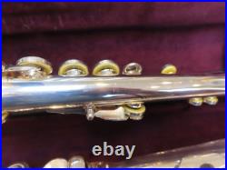 YAMAHA YFL462 OPEN HOLE FLUTE (B FOOT) GORGEOUS- prepped by Yamaha Dlr +WTY