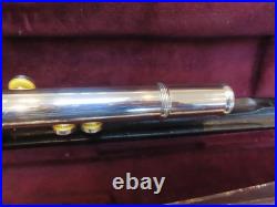 YAMAHA YFL462 OPEN HOLE FLUTE (B FOOT) GORGEOUS- prepped by Yamaha Dlr +WTY